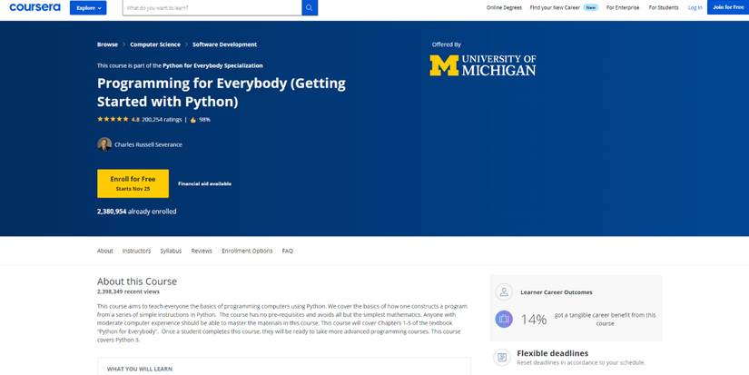 9 Free Online Courses for Python Beginners