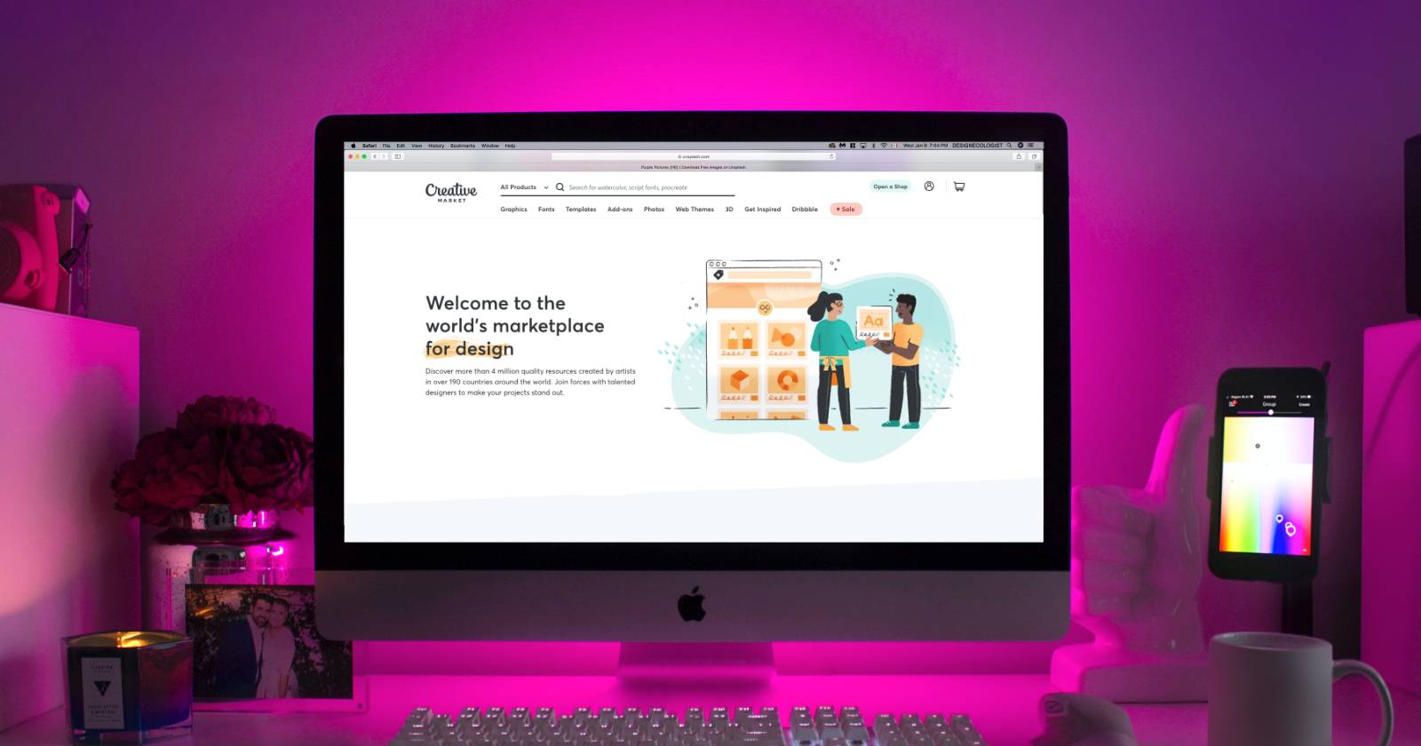 What Is Creative Market and How Is It Different From Etsy?