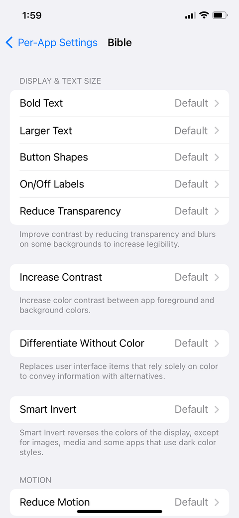 How to Customize Accessibility Settings for Different Apps on Your iPhone