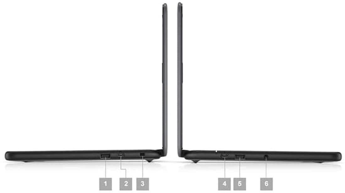 Dell Chromebook 3100 Ports