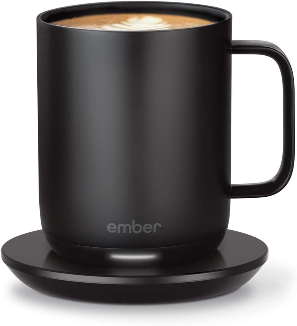 An image showing the complete Ember Smart Mug set