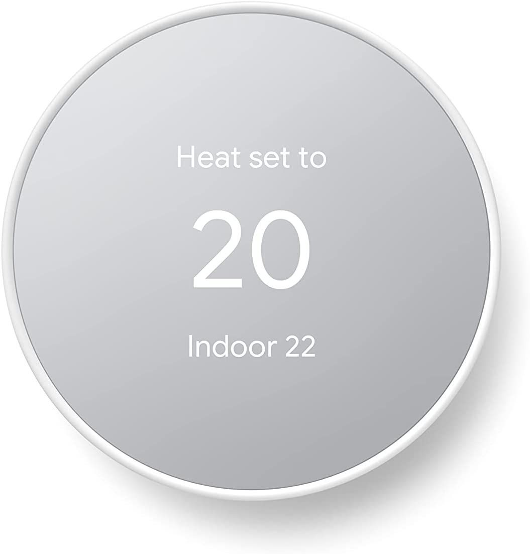 An image showing the Google Nest Thermostat display