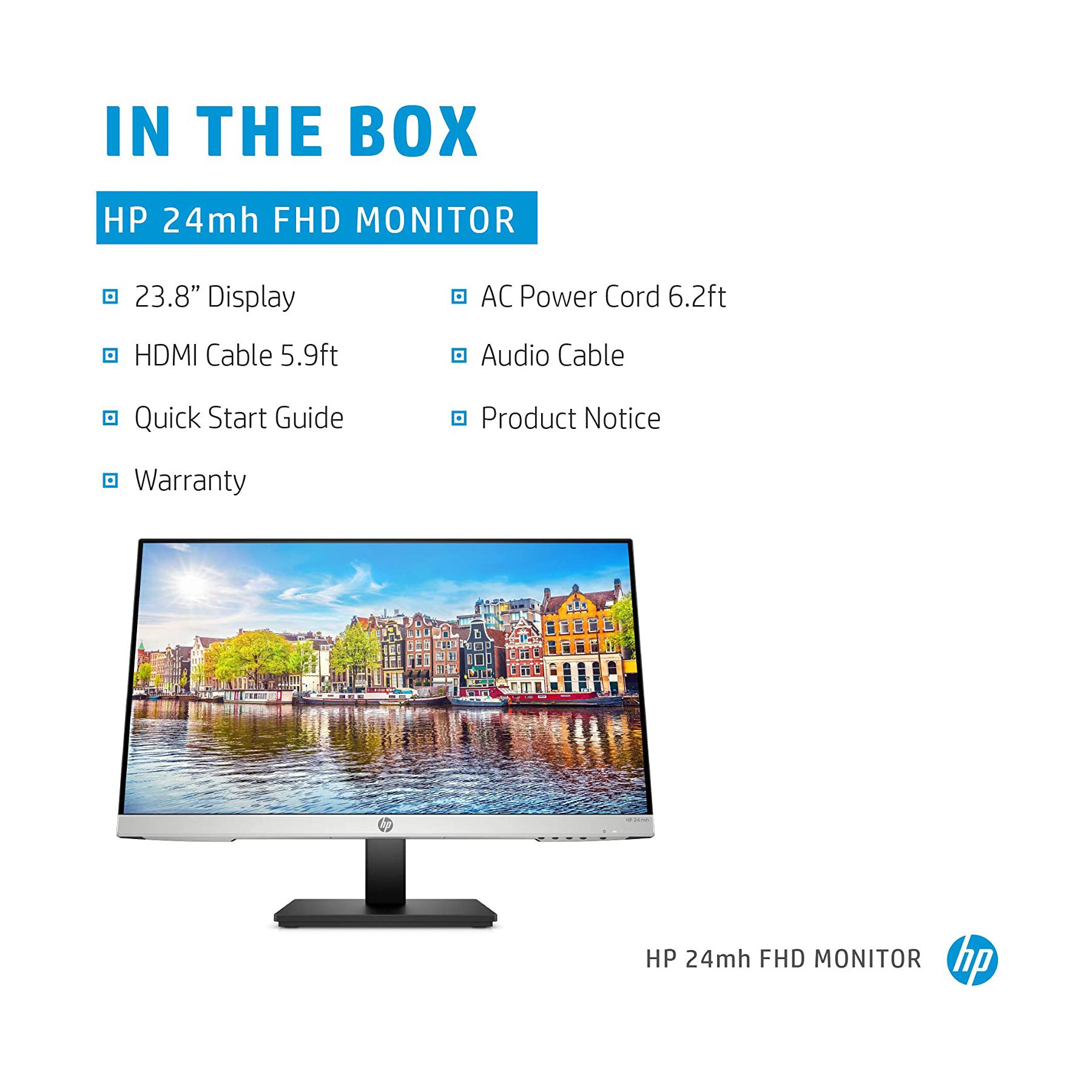 HP 23.8-inch FHD IPS Monitor 24mh 05