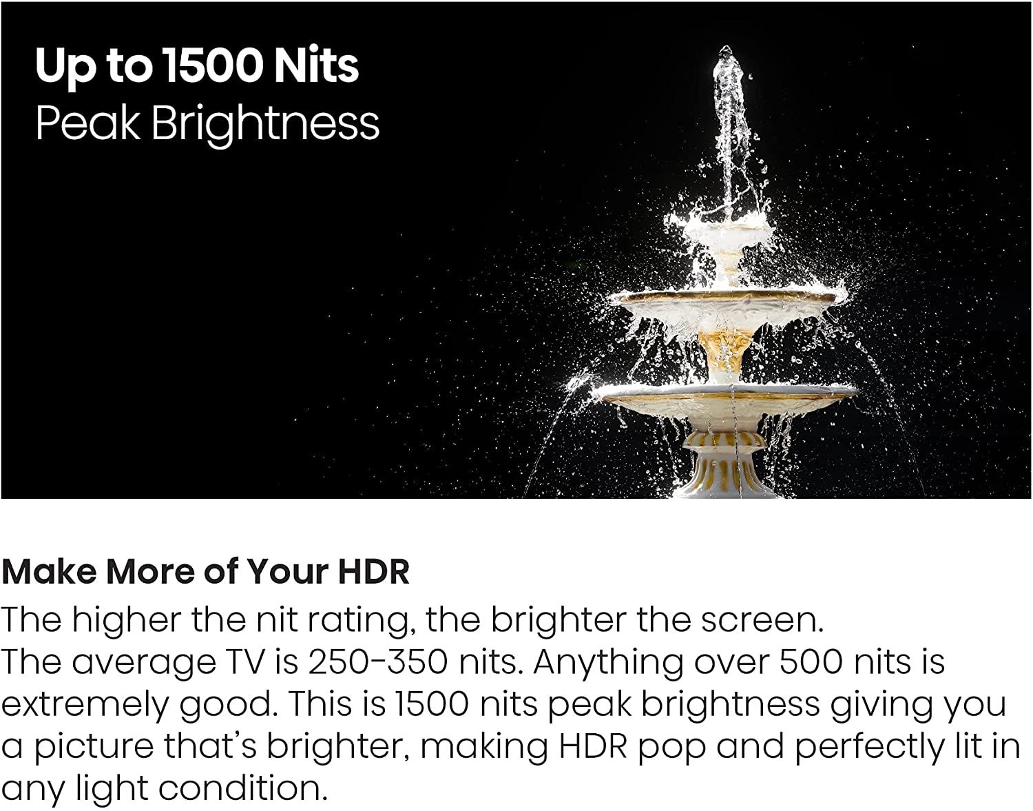 Hisense U8G Android Smart TV High Brightness