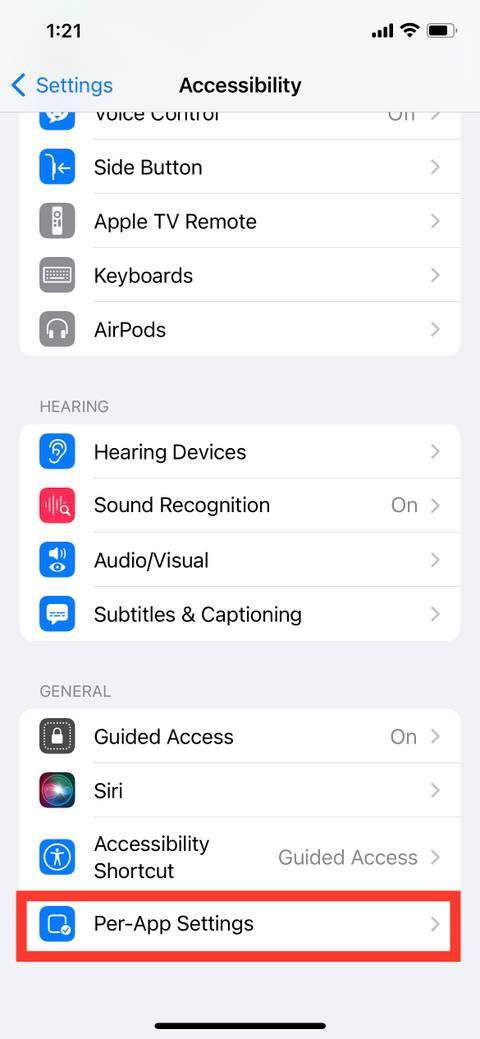 How to Customize Accessibility Settings for Different Apps on Your iPhone