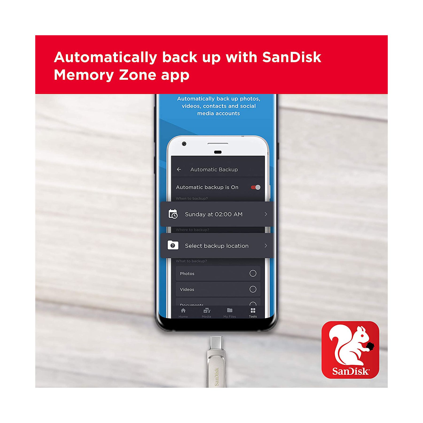 SanDisk Ultra Dual Drive Luxe 1TB USB Type-C Flash Drive 04