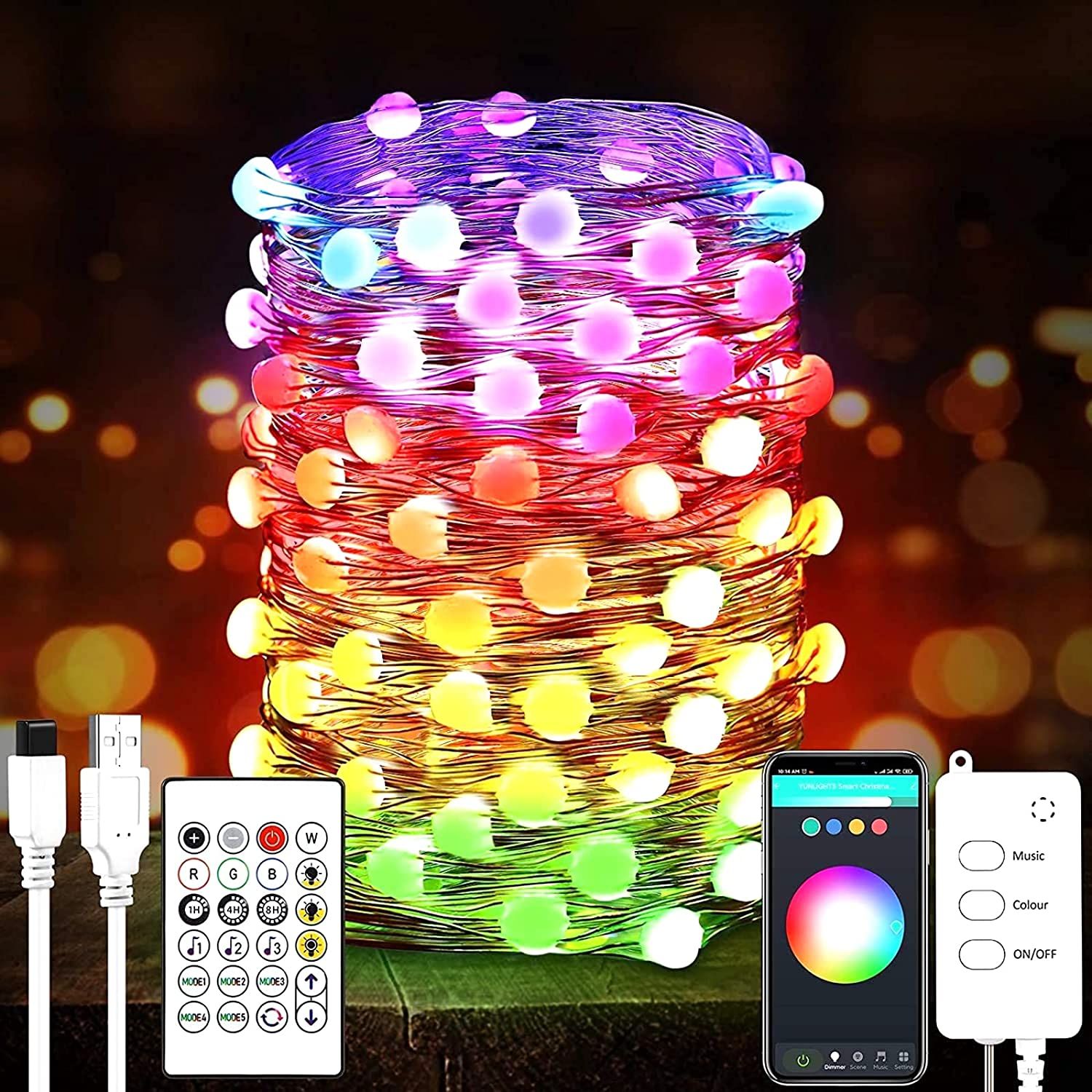 The Best Smart Christmas Lights for Indoor or Outdoor Decoration