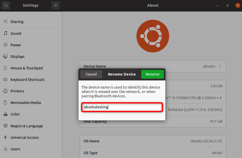 How to Change the Hostname in Linux
