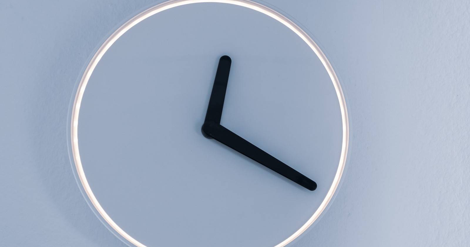 clock symbolizing time and date
