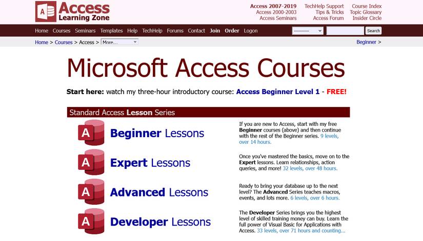 How to Learn Microsoft Access: 7 Free Online Resources