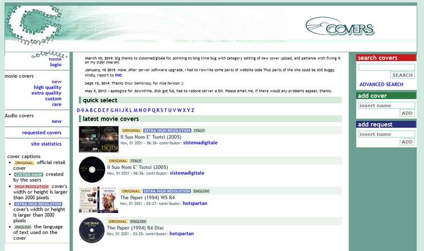 The 8 Best Sites to Download Free DVD and Blu-ray Covers
