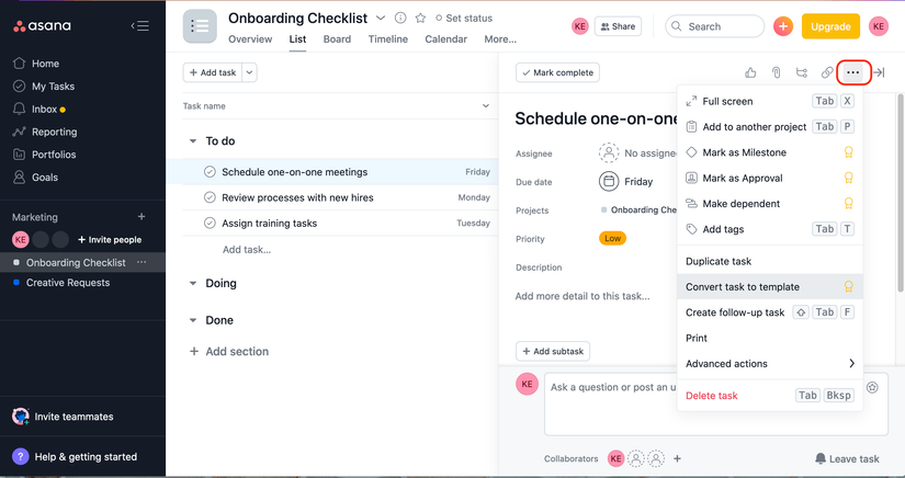 How to Use Asana Templates for Any Project