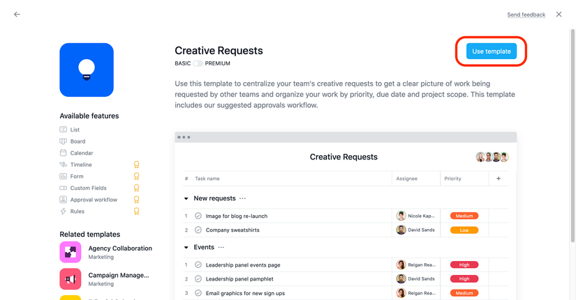 How to Use Asana Templates for Any Project