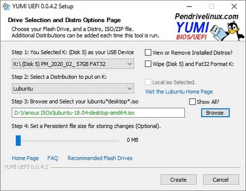yumi multiboot hit create