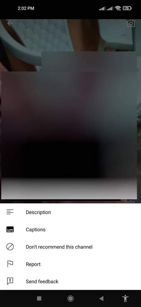 Reporting YouTube Shorts