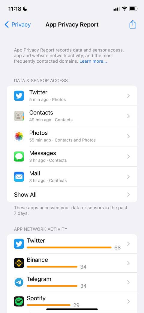 How to Use App Privacy Report in iOS 15