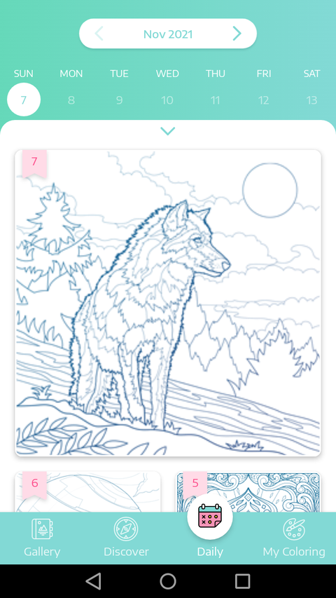 Coloring Book - DailyArt