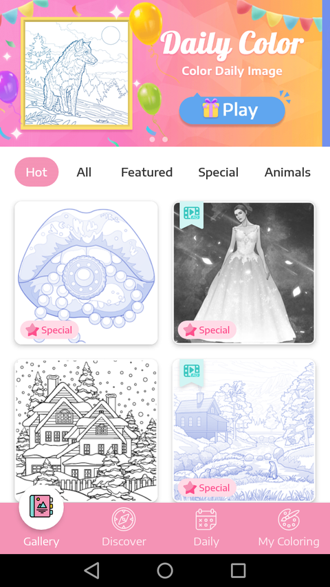 Coloring Book - Gallery