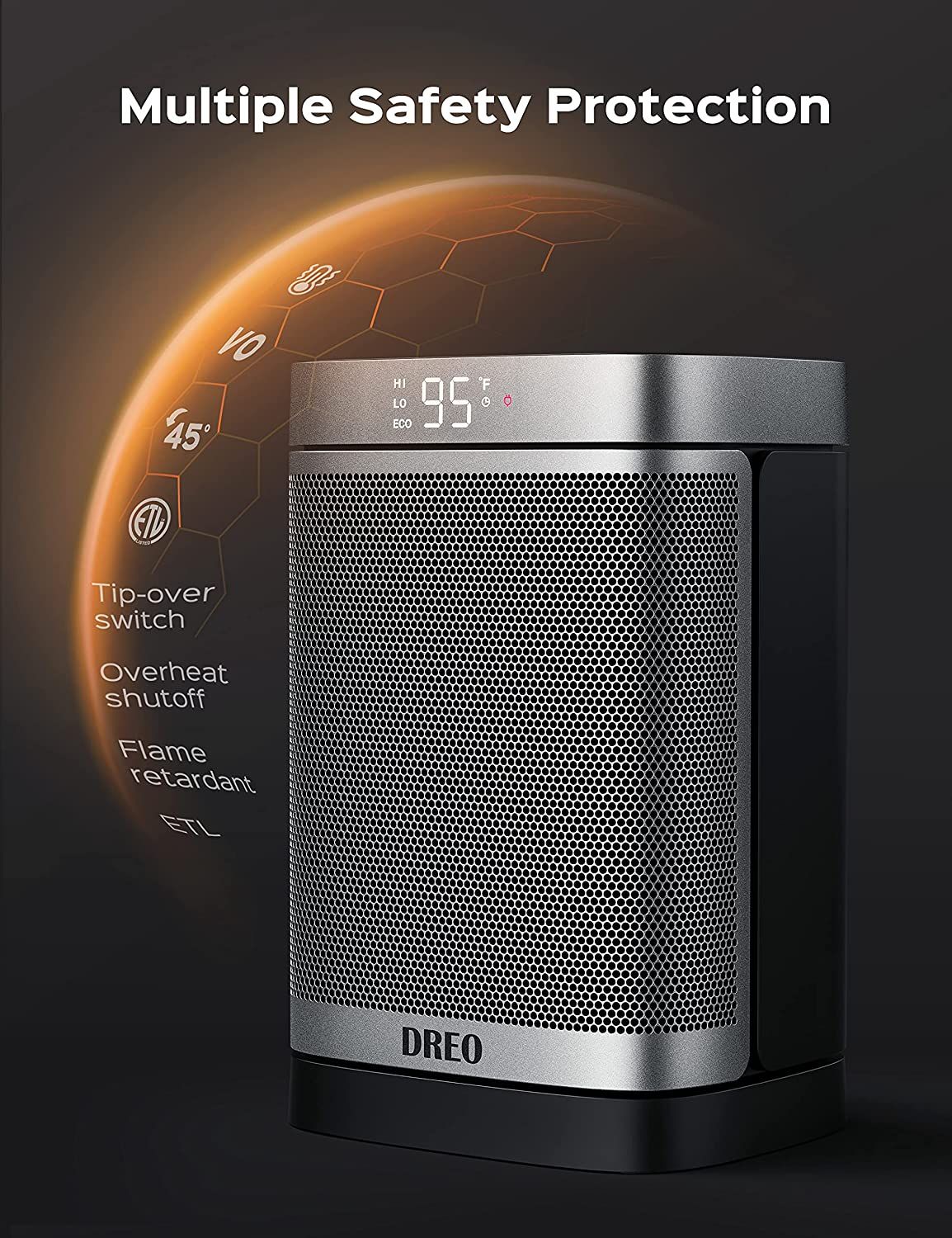 Dreo DR-HSH004 Space Heater Design 4