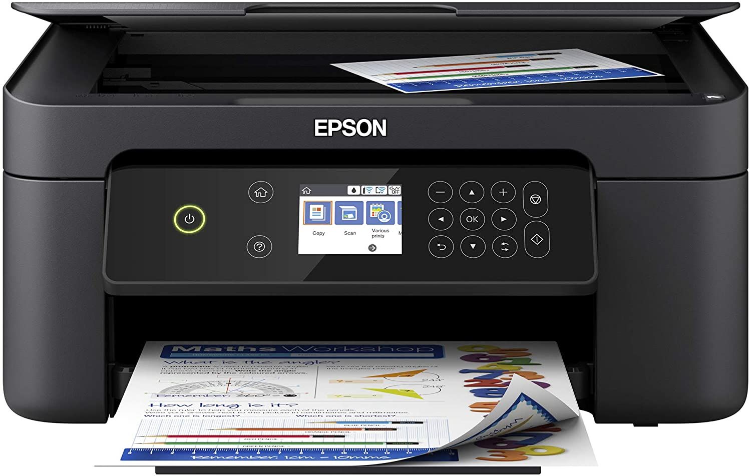 Epson Expression XP-4105 printing colored reports