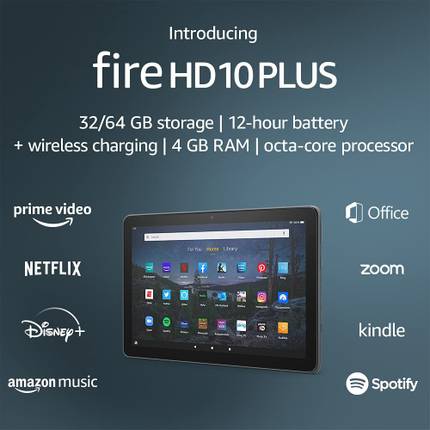 Fire HD10 Plus افضل جهاز لوحي للألعاب