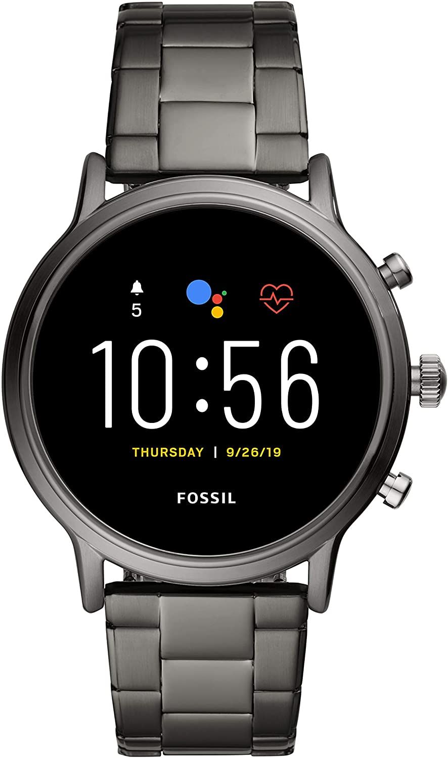 Fossil Gen 5 Carlyle Stainless Steel Touchscreen Smartwatch a