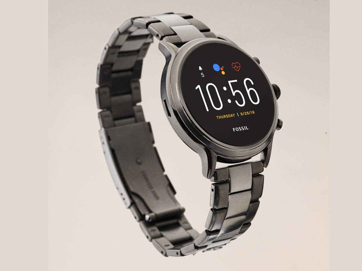 Fossil Gen 5 Carlyle Stainless Steel Touchscreen Smartwatch b
