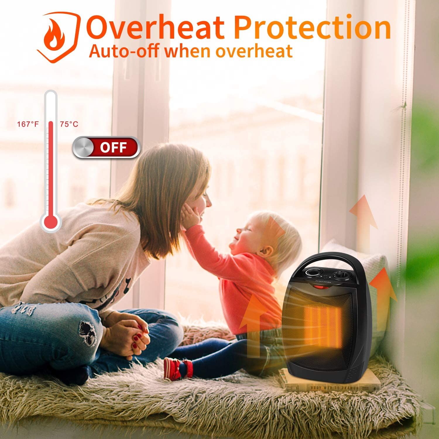 GiveBest Portable Electric Space Heater Design 2