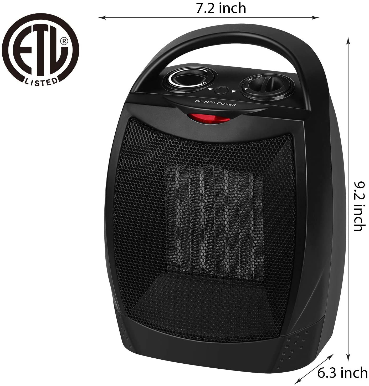 GiveBest Portable Electric Space Heater Design 3