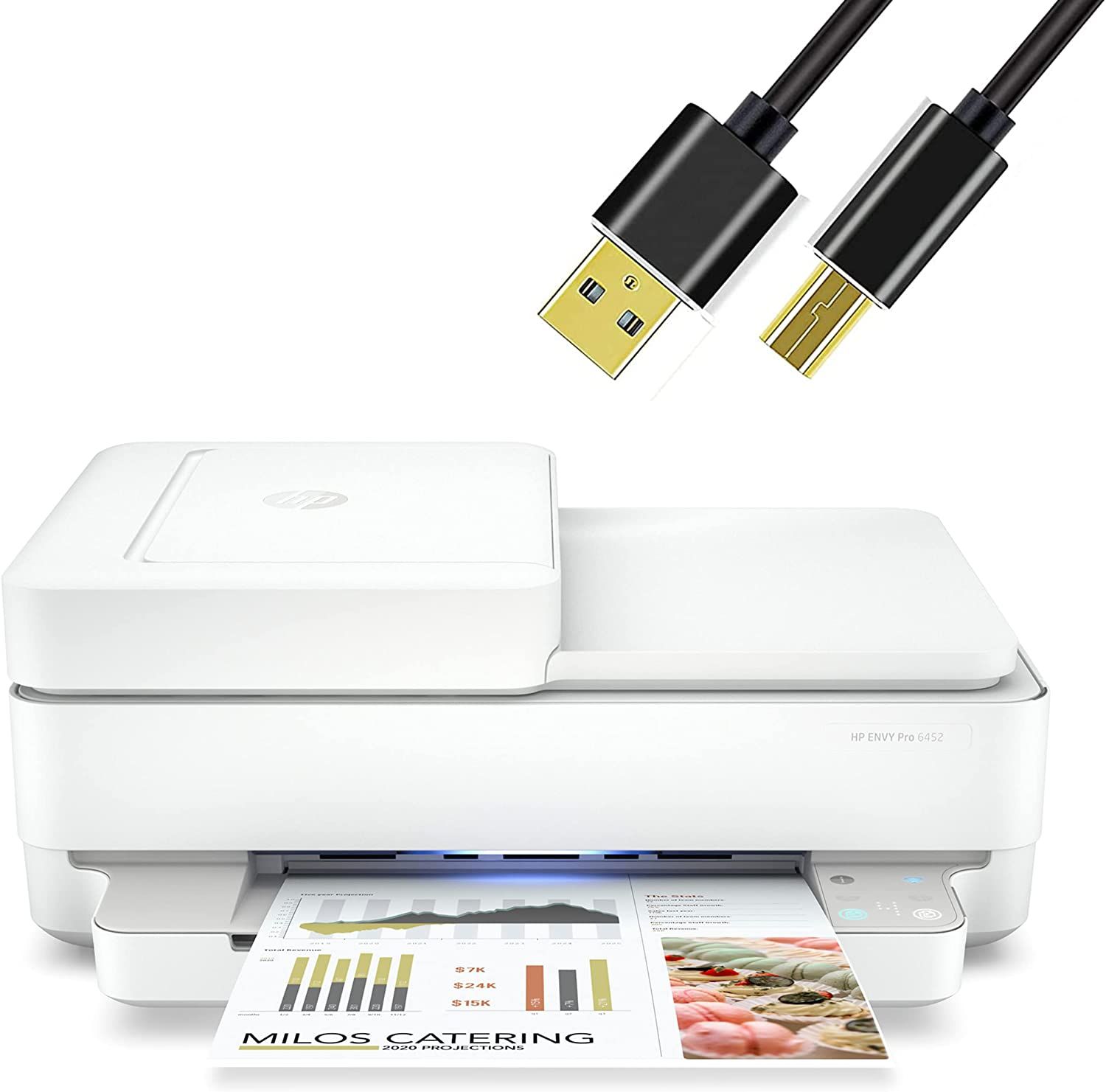 HP Wireless Inkjet Color Printer 
