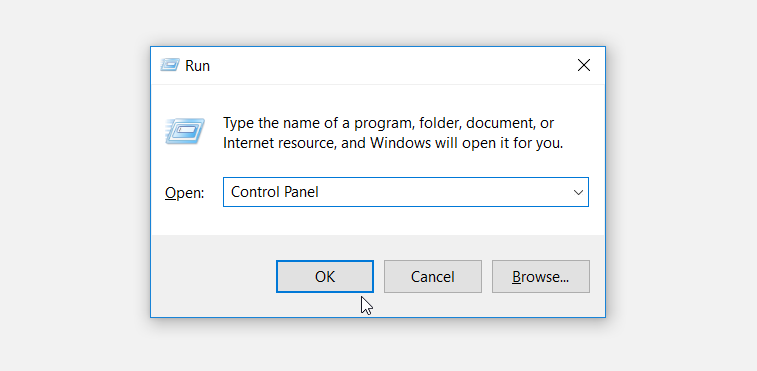 Clear Control Menu 11 Ways to Open the Control Panel on Windows