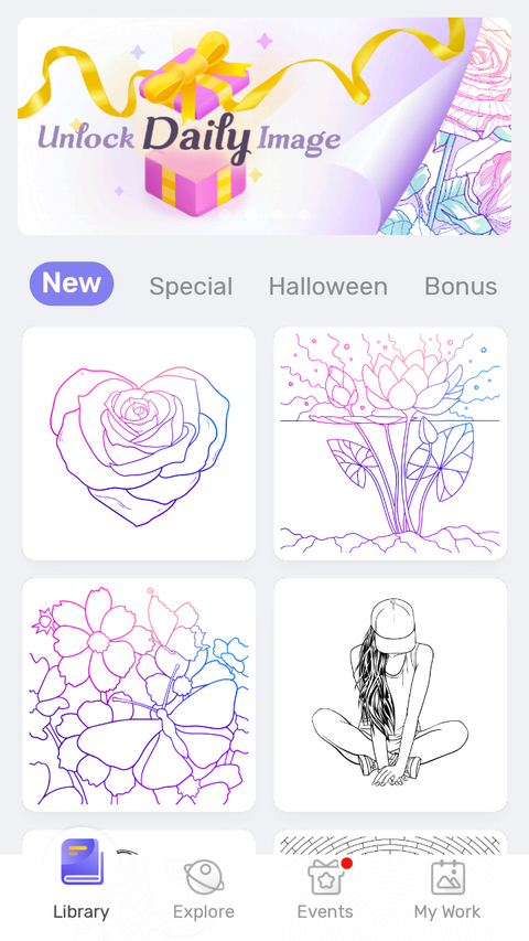 Paint by Number - Library 