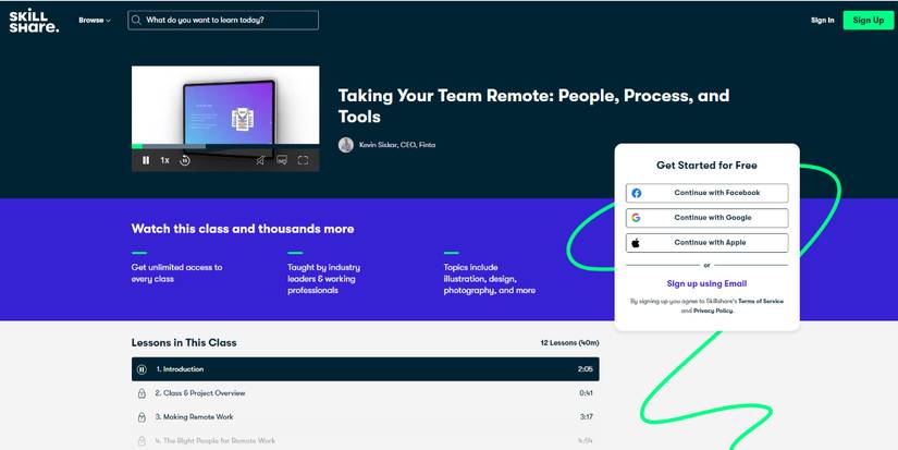 Remote Training Class 8 Free Online Classes for New Remote Working Skills
