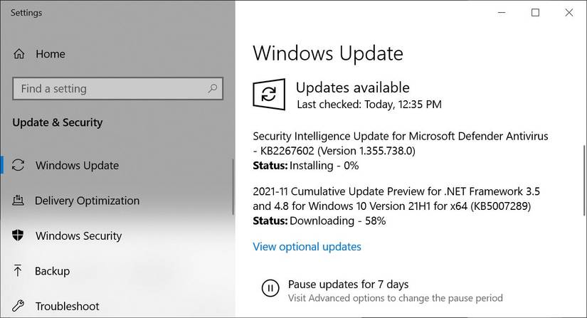 How to Manage Windows Update in Windows 10