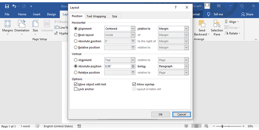 How to Overlay Pictures in Microsoft Word