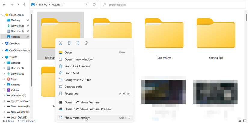 classic right click menu windows 11
