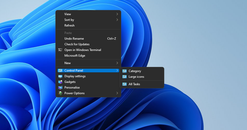 How to Set Up Control Panel Shortcuts in Windows 11