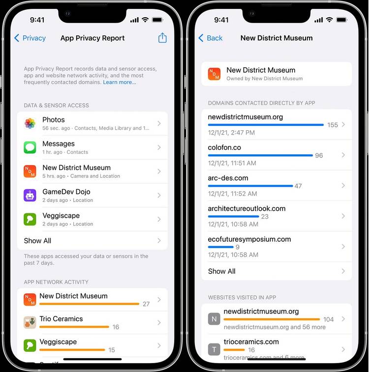 Ios Privacy Update How to Use App Privacy Report in iOS 15