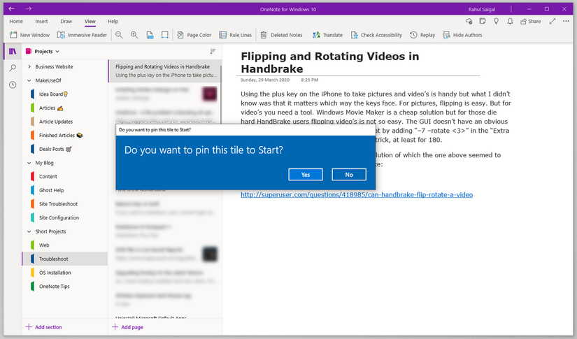 Red Pin Onenote 11 Tips to Take Better Notes With Microsoft OneNote