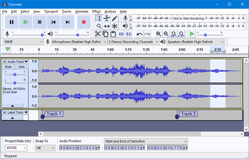 Audacity might be the best podcast-recording app for beginners.