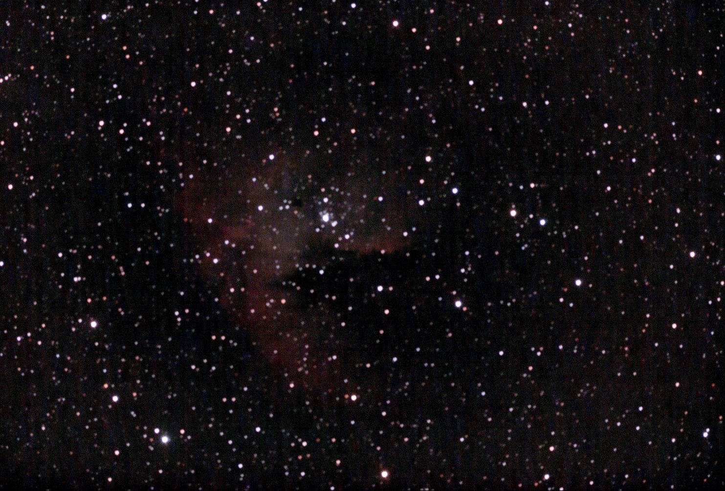 stellina app output -pacman nebula