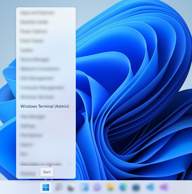 Window terminal admin