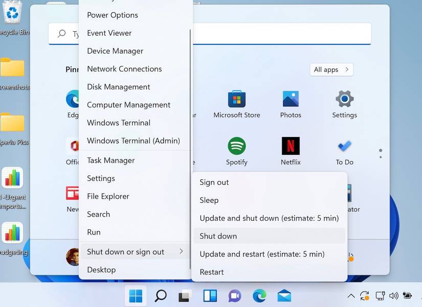 Shutdown Windows 11 Computer 9 Ways to Shut Down Windows 11