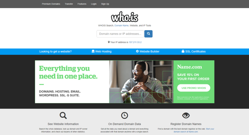 The 9 Best Websites to Look Up WHOIS Information for Free