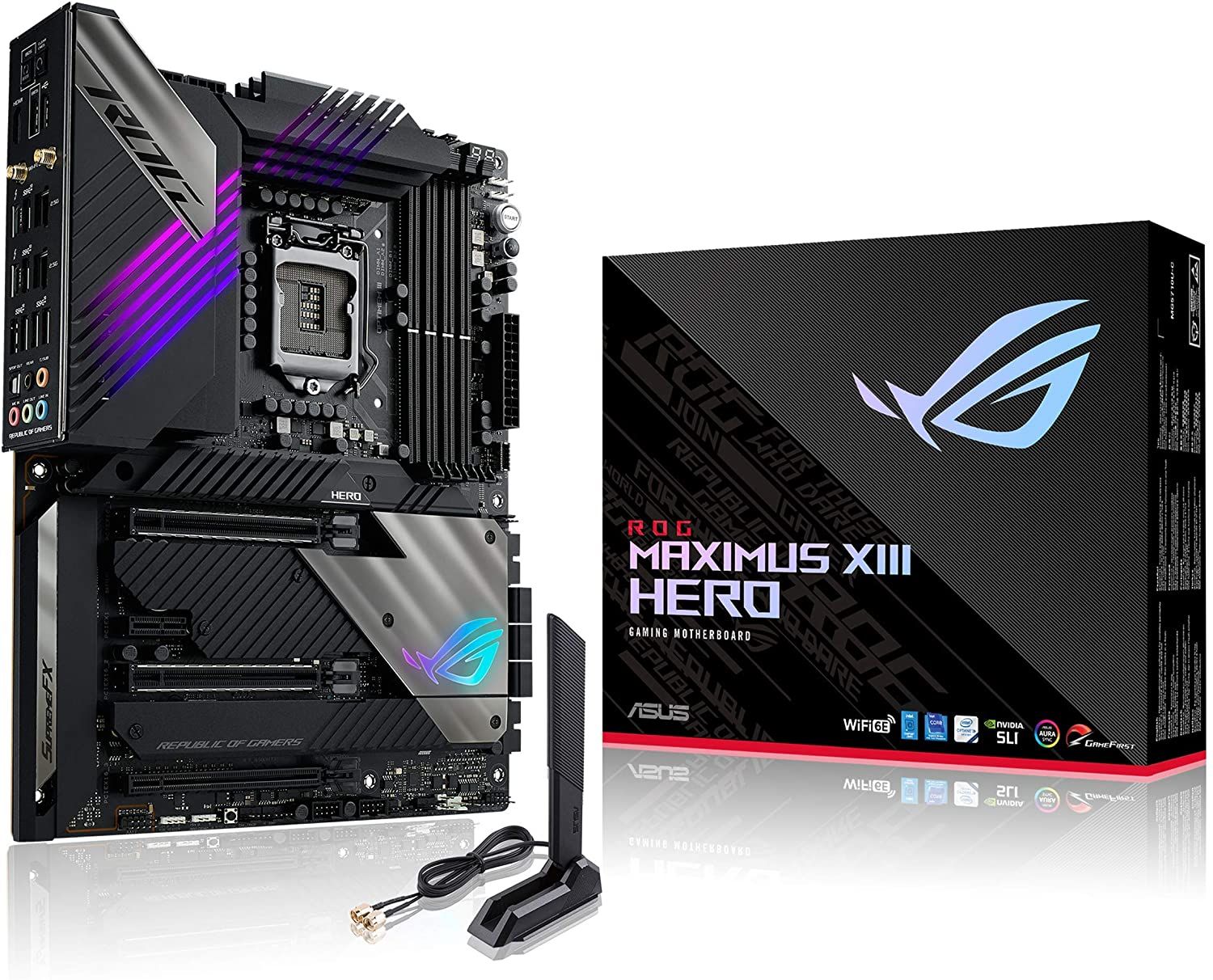 چشم انداز مادربرد ASUS ROG Maximus XIII Hero (WiFi 6E) Z590