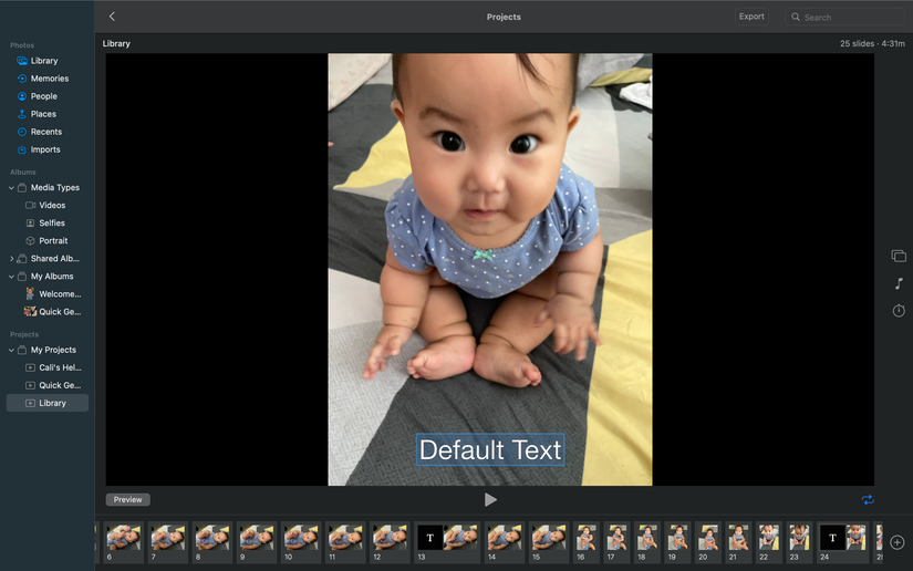 How to Create a Slideshow in Photos on Your Mac