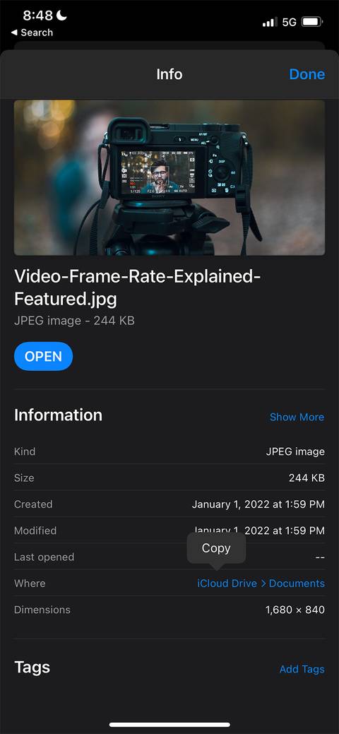 Copy Android File Path How to Find and Copy File Paths in the Files App