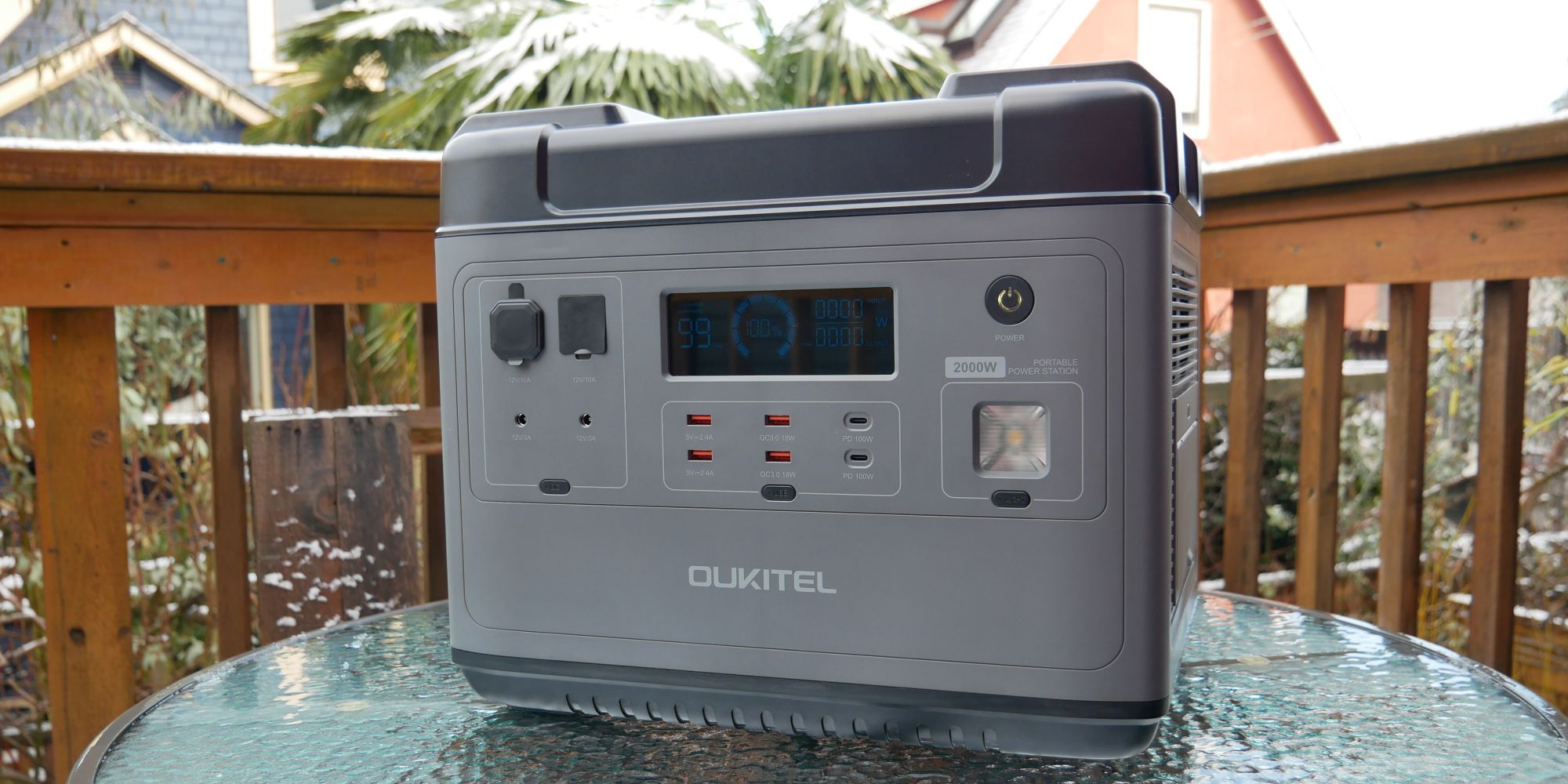 Oukitel P2001 front side