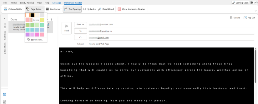 How to Read Emails Aloud in Microsoft Outlook