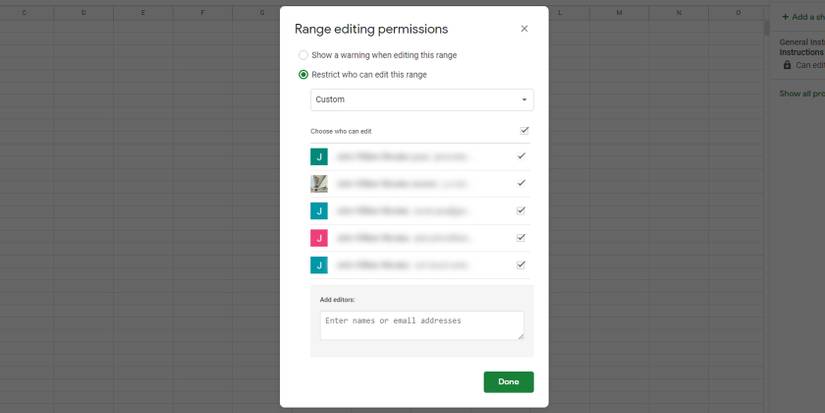 How to Share and Protect Your Google Sheets